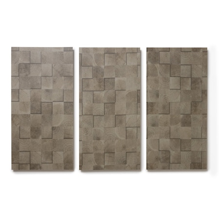 Lucida Surfaces LUCIDA SURFACES, FabCore Oak Block 12 in. x 24 in. 3mm 28MIL Glue Down Luxury Vinyl Tiles (36 sq.ft), 18PK FC-3502